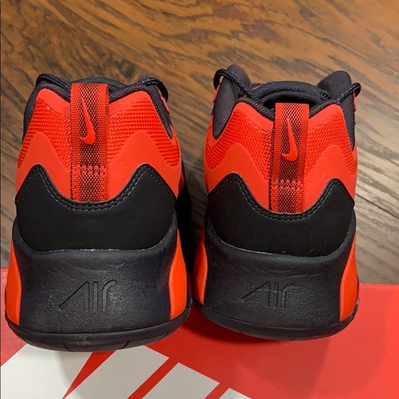 NIKE AIR MAX 200 Habanero Red/Oil Grey - Picture 7 of 16